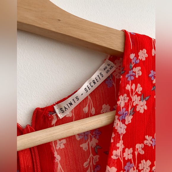 SAINTS + SECRETS DRESS - Picture 3 of 3